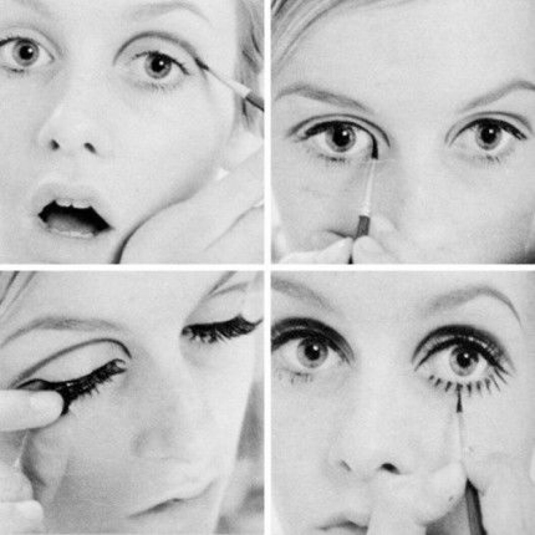 Twiggy var med och uppfann trenden med markerad eyeliner på 60-talet. Twiggy var med och uppfann trenden med markerad eyeliner på 60-talet.