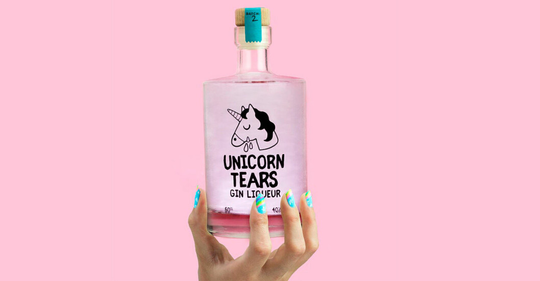 Unicorn Tears Gin finns på riktigt och vi vet var du kan köpa det