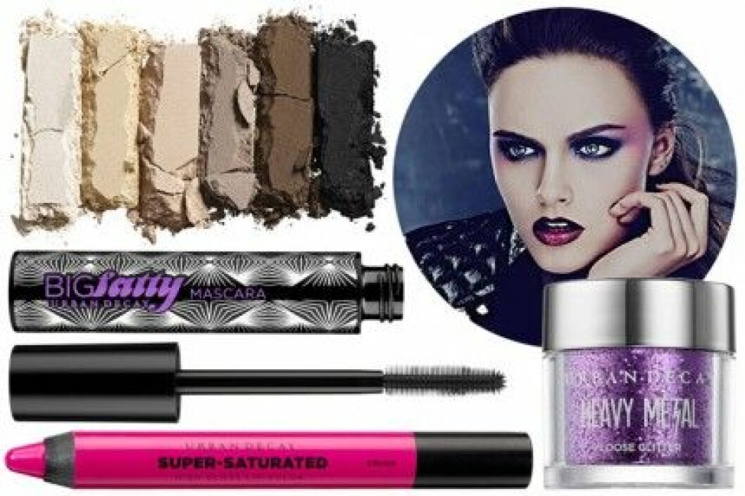 Urban Decay och deras Naked-paletter lanseras i Sverige.