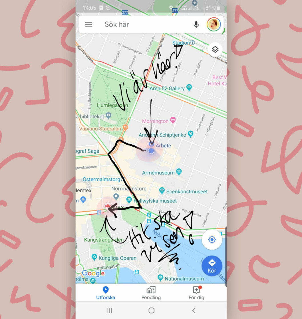 Samsung Galaxy Note 10 – Skärmskrivning