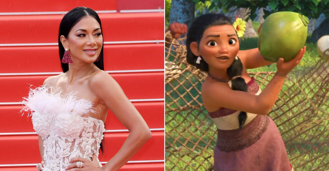 Nicole Scherzinger som Vaiana's mamma Sina, i Vaiana (2016):