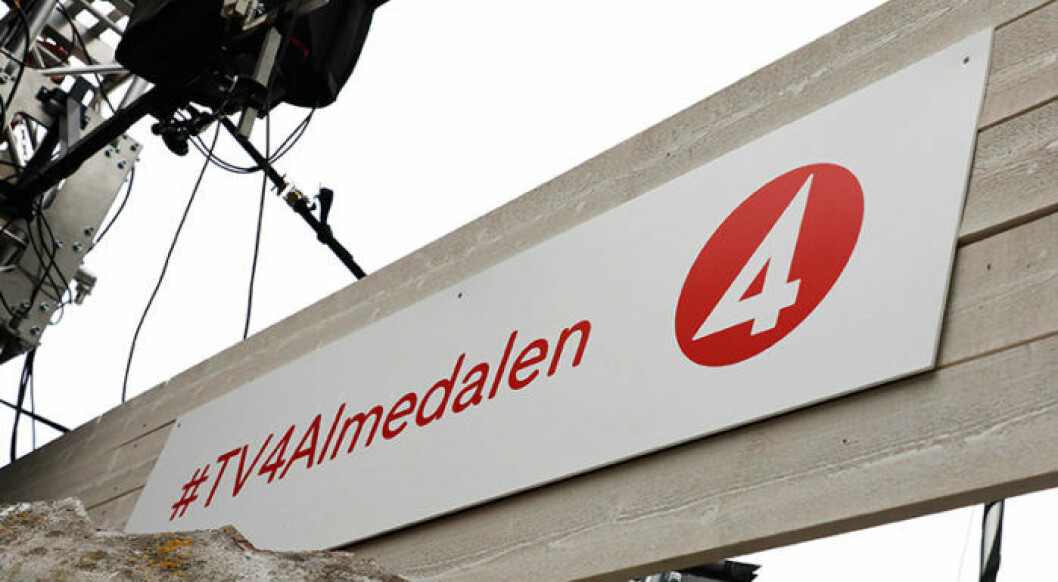 TV4:as logga under Almedalsveckan.
