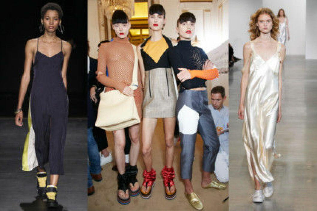 Rag & Bone, Acne Studios, Calvin Klein Collection vårens trender mode 2016