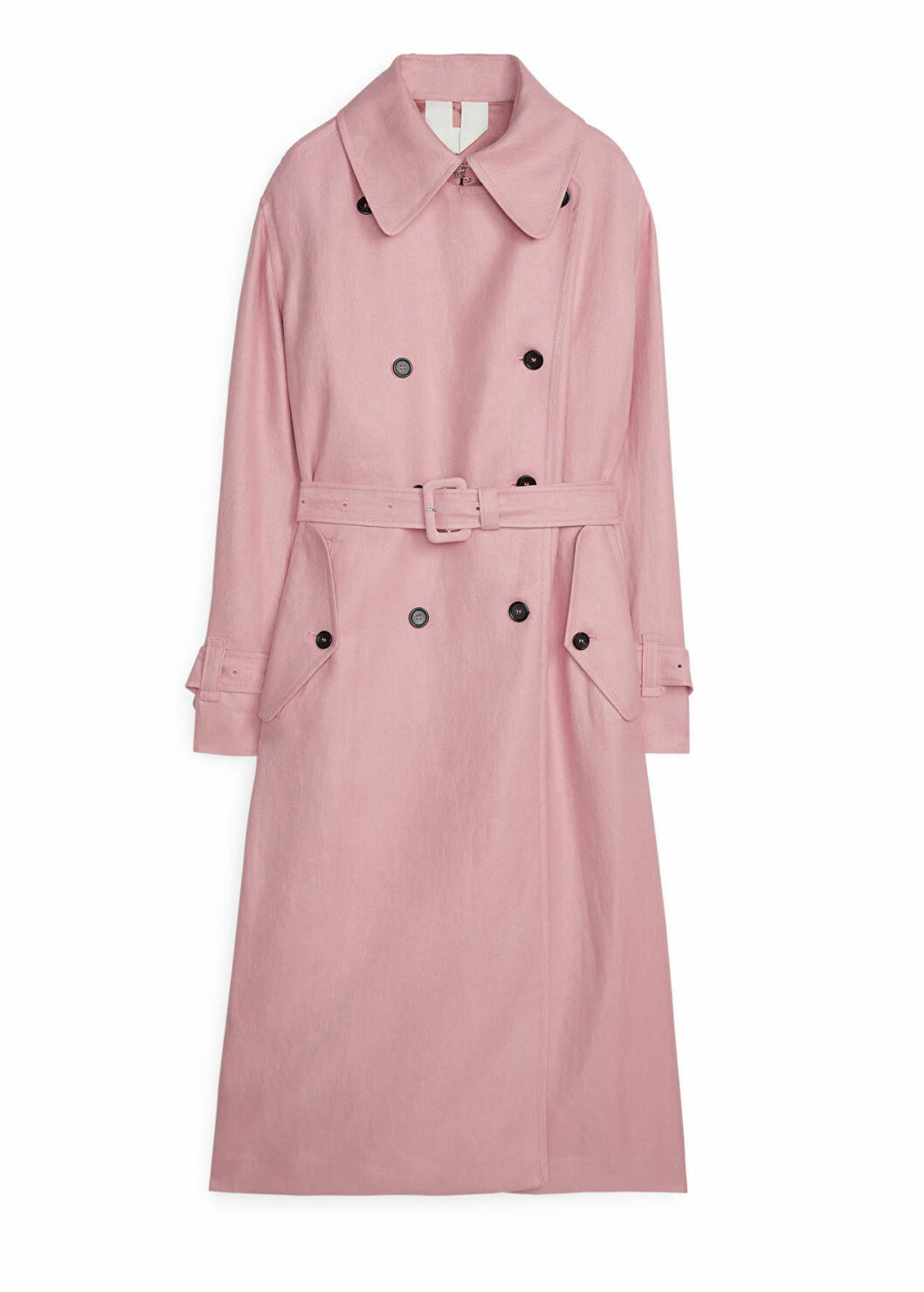 Rosa trenchcoat för dam till våren 2020