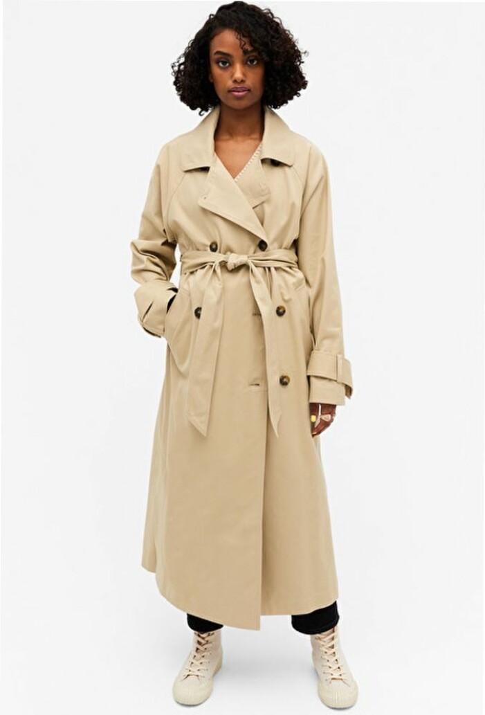 Klassisk trenchcoat från Monki
