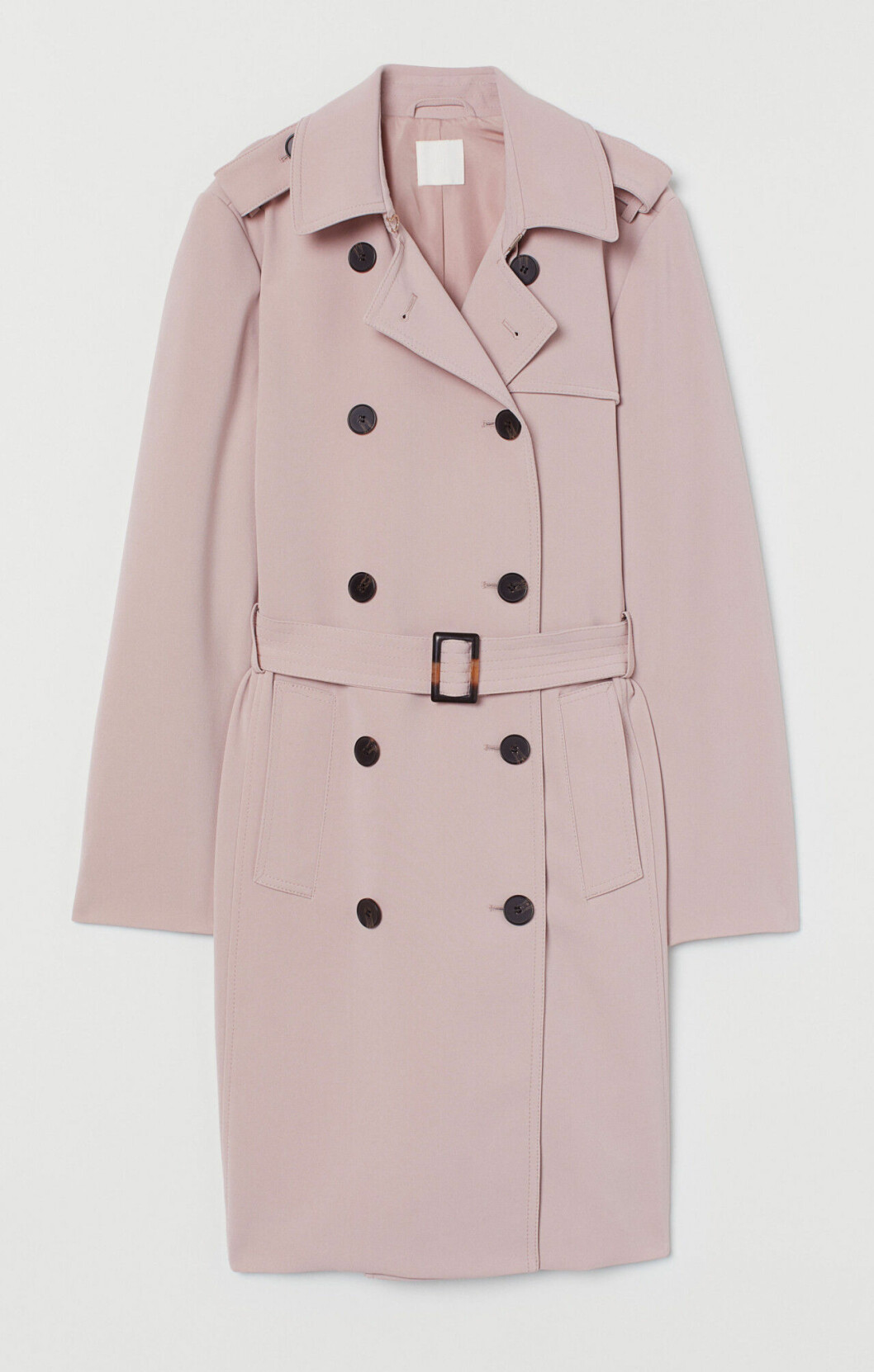 Vårkappa 2020: Ljusrosa trenchcoat från H&M