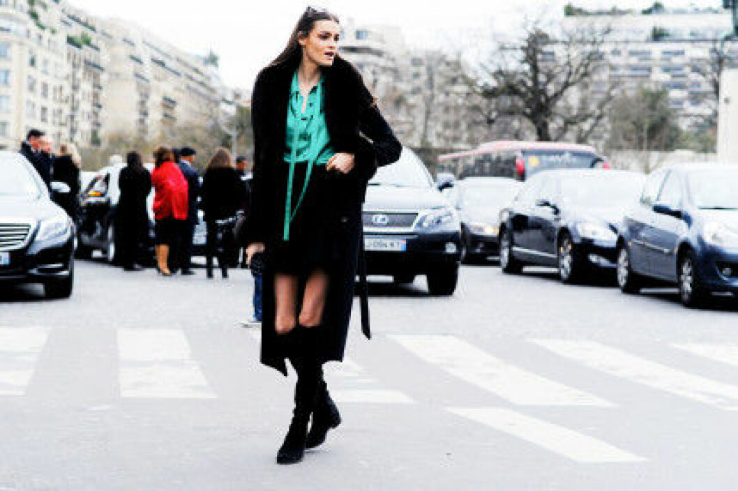 Kremi Otashliyska after Elie Saab Haute Couture SS16, 2016 Palais de Chaillot Kremi Otashliyska after Elie Saab Haute Couture SS16, 2016 Palais de Chaillot