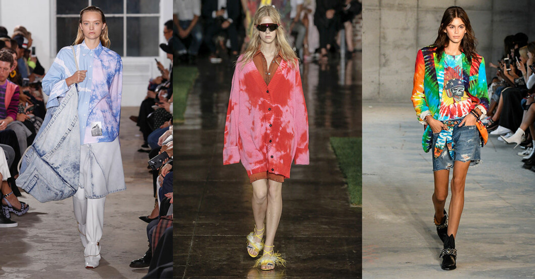 Proenza Schouler, MSGM och R13 går loss på batikmönstrat inför våren. Vårmode 2019 trender: Batik