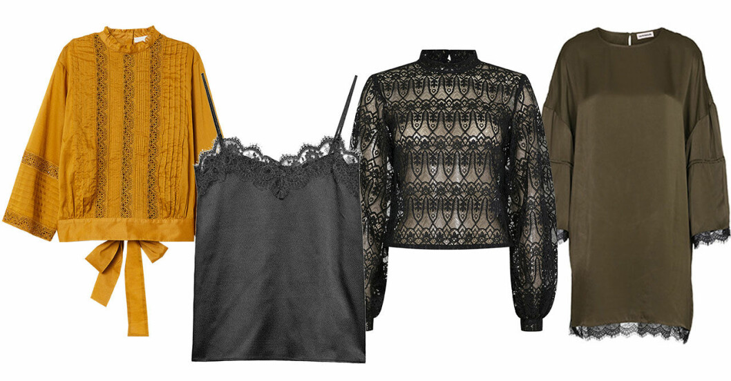 Vårmode 2019 trender: spets shoppingtips