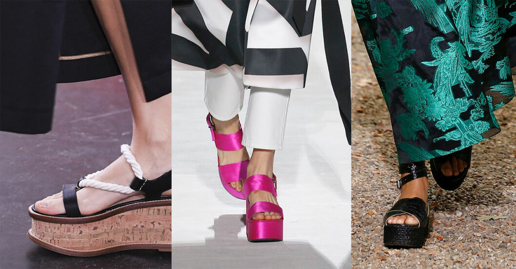 Vårmode 2020: Trendiga accessoarer – platåskor