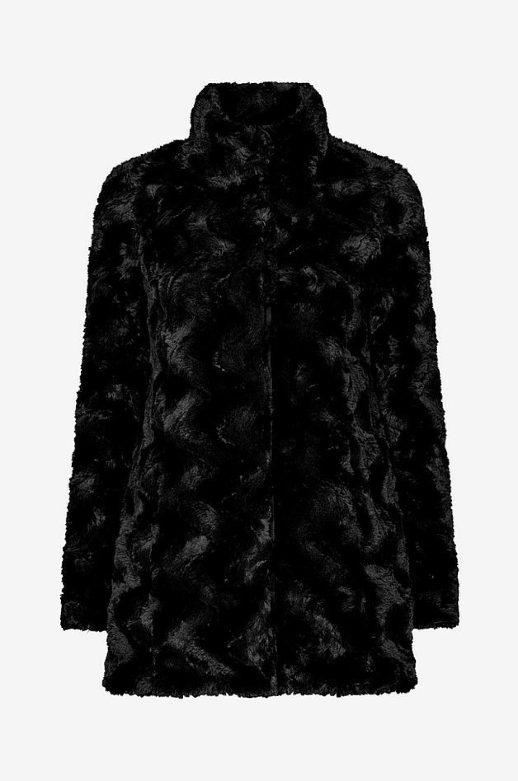 Svart fuskpäls från Vero Moda