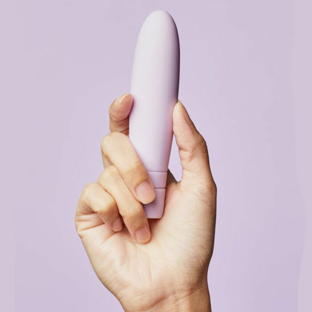 diskret lila vibrator