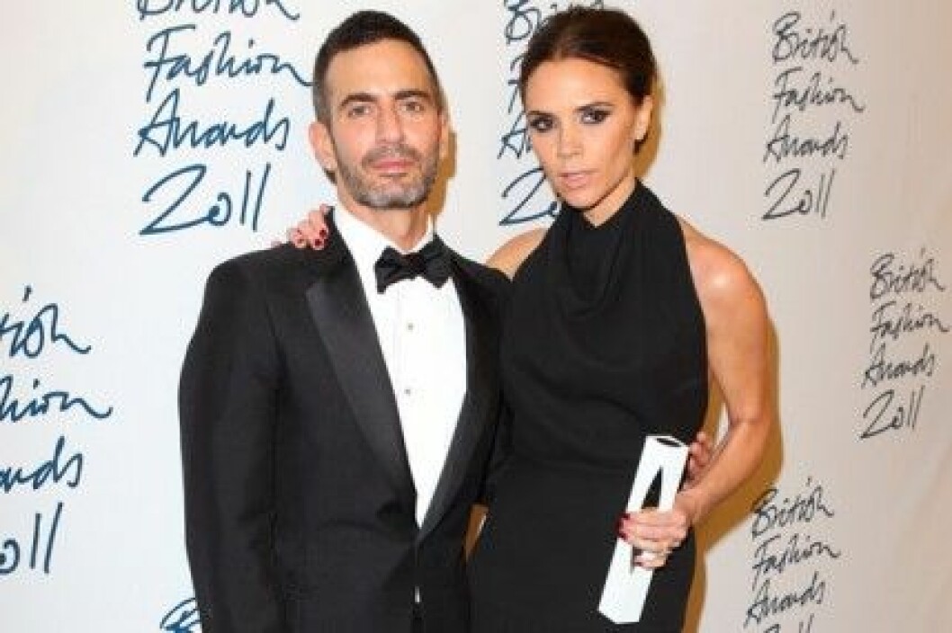 Marc Jacobs & Victoria Beckham på British Fashion Awards. victoriabeckham2