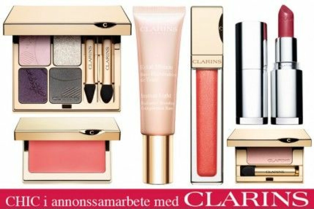 Vinn lyxig necessär med Clarins vårlook Opalescence.