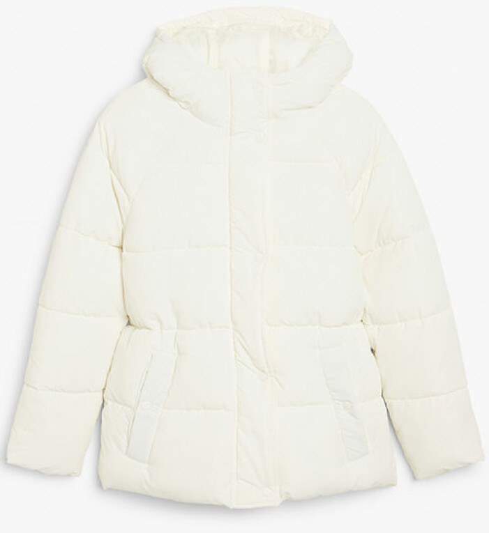 vit puffjacka monki