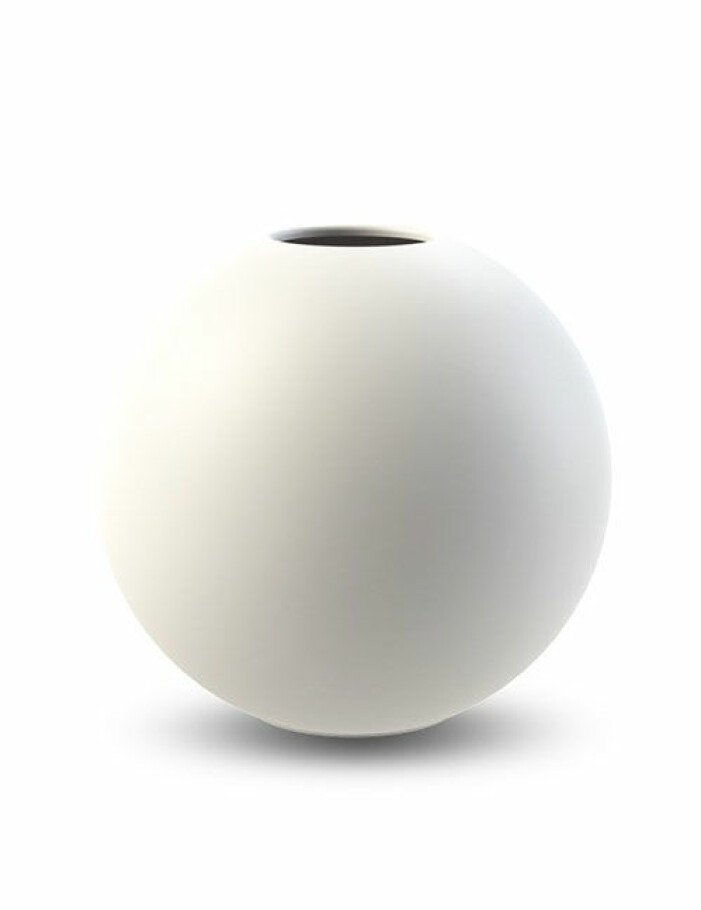 vit rund vas cooee design