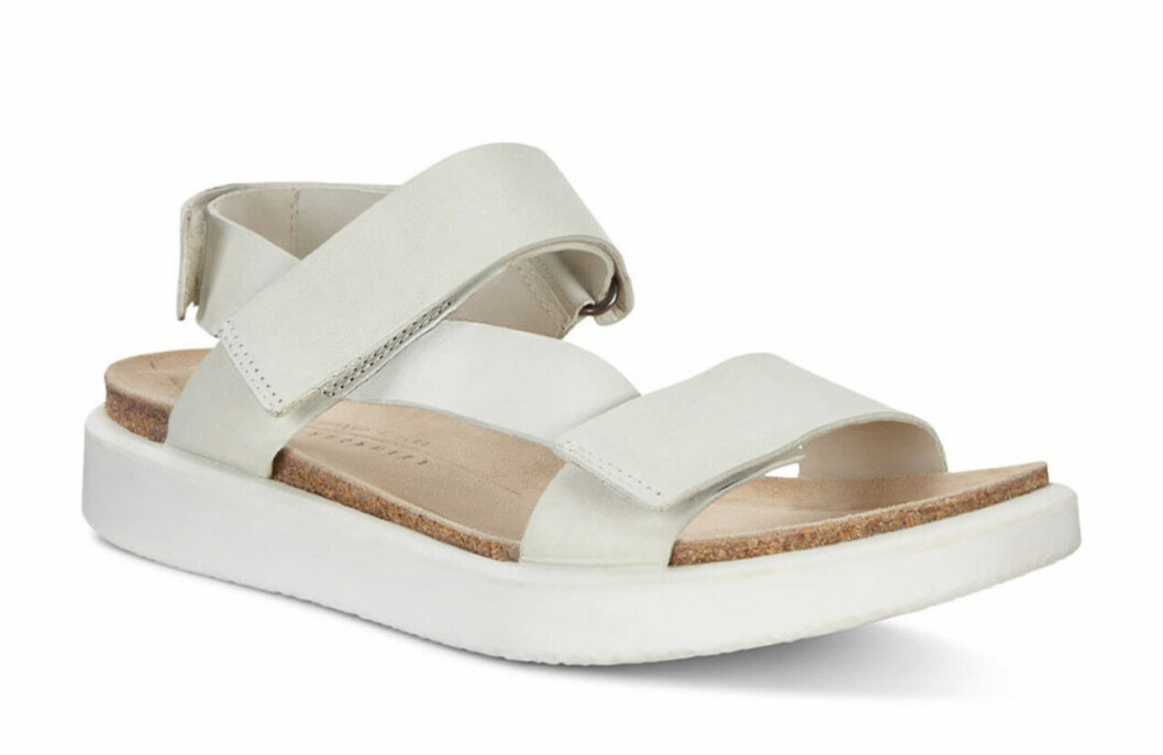 Vita chunky sandaler för dam till 2020