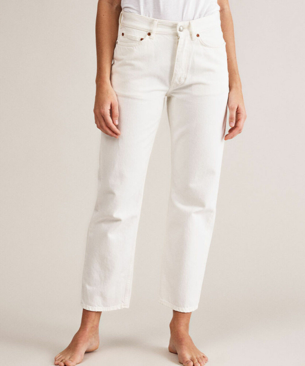 Vita jeans från Won hundred för dam