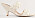 Vita sandaletter med vävda vadderade remmar från Na-kd som påminner om Bottega Venetas sandaler