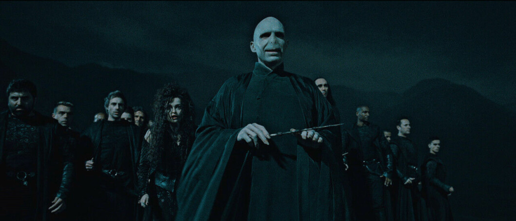 Voldemorts färger tynar bort i takt med hans själ. Voldemort i Harry Potter