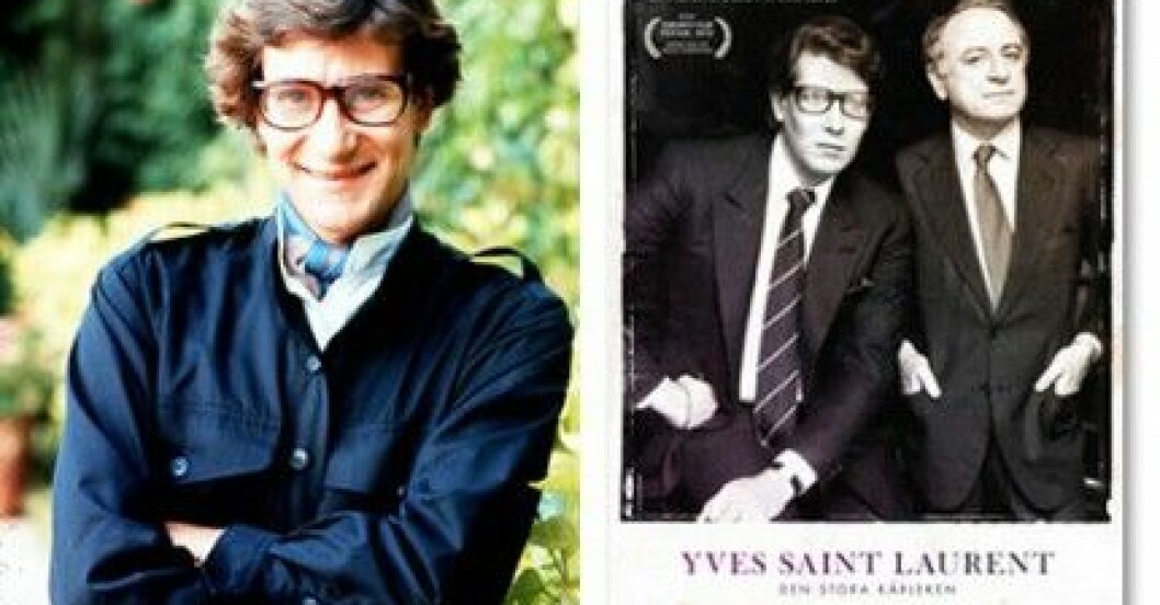 "Yves Saint Laurent - Den stora kärleken" har svensk premiär den 15 oktober.