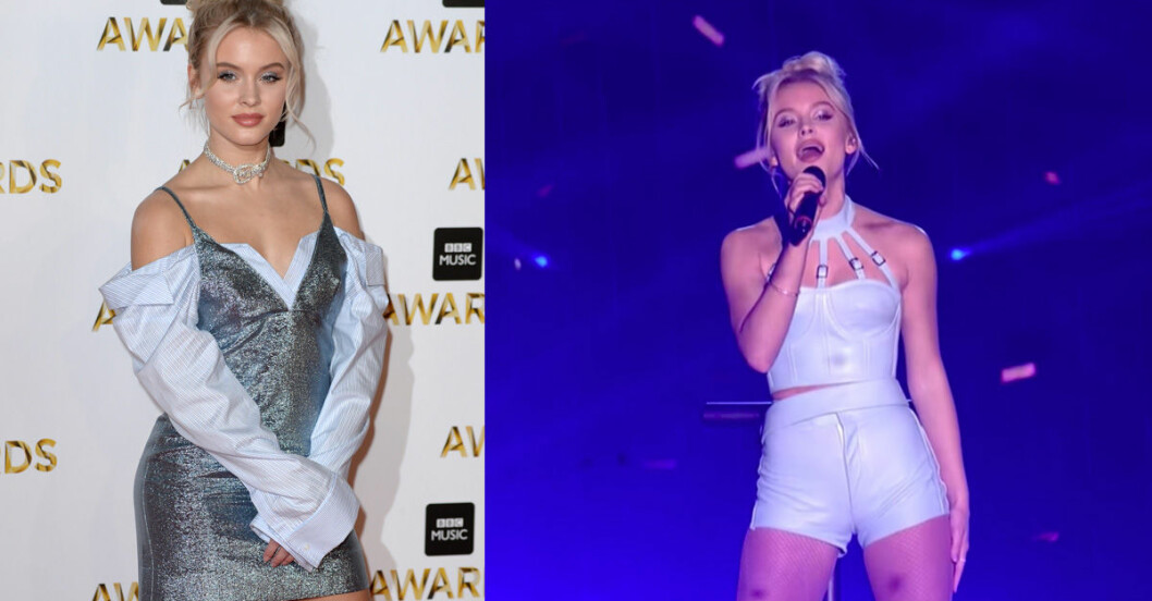 Se Zara Larssons magiska uppträdande på BBC Music Awards